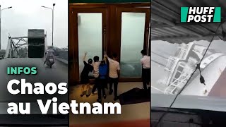 Les images du dévastateur typhon Yagi le plus puissant à frapper le Vietnam depuis 30 ans [upl. by Colene]