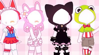 Sanrio Inspired Outfits  Gacha Club [upl. by Ramal]