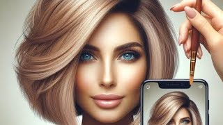 new trending layered bob haircut with no layere women over 50 short pixie haircut tutorial [upl. by Yelrahs]