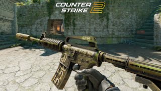 CS2 M4A1S  Flashback  Skin showcase all floats 4K60FPS [upl. by Lorilee903]