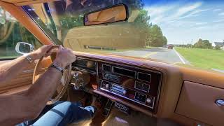 78 Oldsmobile Delta 88 Test Drive [upl. by Blackington566]