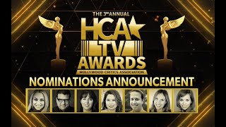 2023 HCA TV Awards Nominations Announcement [upl. by Niccolo]