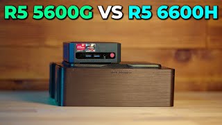 Mini PC vs ITX PC  R5 5600G vs 6600H  Should You Buy A Mini PC [upl. by Esyned]