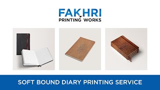 Diary Printing Service  Soft Bound [upl. by Osnerol723]