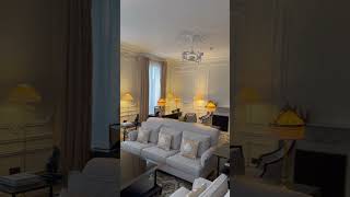 Paris 🇫🇷 Hôtel Fouquets Paris  Suite Signature Arc de Triomphe  salle 435  135 m²  intérieur [upl. by Dihsar]