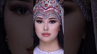 Beautiful girl 😍beautiful hijab makeup [upl. by Euqinitram]