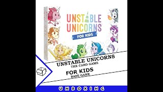 Unstable Unicorns For Kids  Base Game [upl. by Swords]