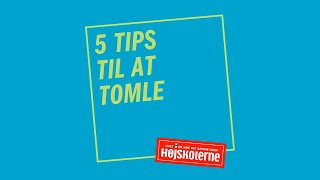 5 tips til at tomle [upl. by Notnerb]