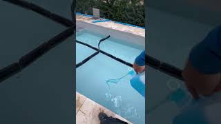 ASMR Pool Cleaning Relaxing Sounds and Perfect Results asmr poolcleaner short [upl. by Acisse]