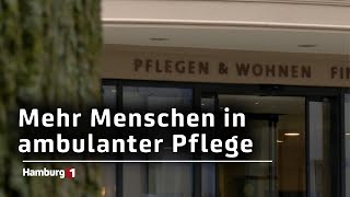 Pflege in Hamburg Deutlich mehr Menschen in ambulanter Betreuung als 2019 [upl. by Hploda]