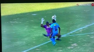 Dennis Onyango RED CARD  Mamelodi Sundowns vs Polokwane City [upl. by Halludba]