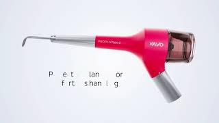 The new KaVo PROPHYflex 4 air polishing device for professional prophylaxis [upl. by Esorylime]