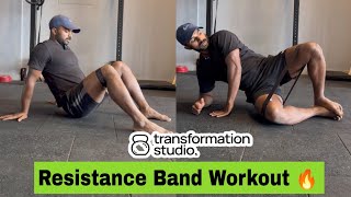 Best resistance band workout for lower body [upl. by Electra]