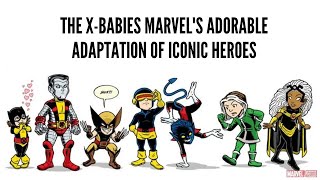 The X Babies Marvels Adorable Adaptation of Iconic Heroes [upl. by Raseac]