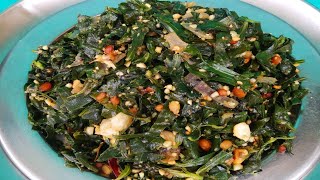 Ponnanganni Keerai PoriyalHealthy Spinach Recipe [upl. by Eniad]