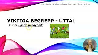 Viktiga begrepp  Specialpedagogik [upl. by Lear]