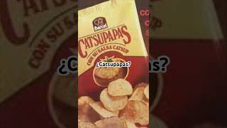 CATSUPAPAS DE BARCEL El Sabor que Nos Transporta a los 90s shorts botanas [upl. by Yentyrb]