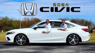 2024 Honda Civic  Is this the PERFECT Small Sedan Hybrid Finally Here [upl. by Caleb]