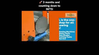 🚀 3 months away until IMTS 2024 Join DoALL at Booth 236949  shorts [upl. by Eilsel214]