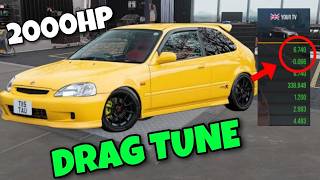 2000HP Honda Civic Ek9 Drag Tune in CPM2  Car Parking Multiplayer 2 [upl. by Hansen661]