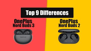 OnePlus Nord Buds 3 VS OnePlus Nord Buds 2  Full Comparison [upl. by Enitsahc]