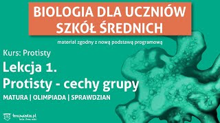 Protisty  cechy grupy Lekcja biologii dla klasy 2 zakres rozszerzony [upl. by Bradski]