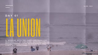 vlog 004  Day 01 La Union 🇵🇭 weekend getaway local restaurants birthday celebration [upl. by Albert886]