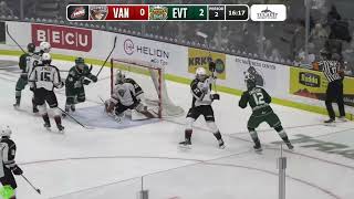 VICTORY HIGHLIGHTS Silvertips even series take Game Two 21 [upl. by Aiouqahs]