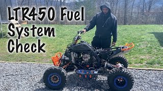 LTR 450 Troubleshooting Fuel System [upl. by Frederiksen423]