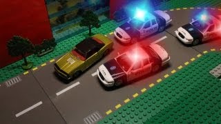 LEGO Car Chase  Back to the Legocago Part 33 HD 1080p [upl. by Ellehcal286]