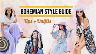 How to Dress BOHEMIAN Style  BOHO Style Guide  Himani Aggarwal [upl. by Derfnam]