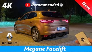 Renault Megane Facelift 2021  FULL Night review in 4K  Exterior  Interior  Ambient Lights [upl. by Lorette]