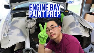 How To Properly SPRAY PAINT your engine bay Part 1 of 2  CLEAN amp PREP [upl. by Aissatsana]