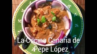 Receta 34 Escaldón de gofio canario [upl. by Wickman]