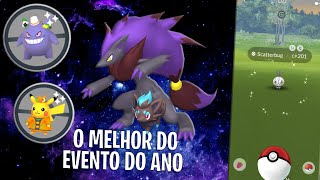 O PRIMEIRO SCATTERBUG SHINY DO MUNDO  ZOROARK SHINY NO MELHOR EVENTO DO ANO [upl. by Ecar]