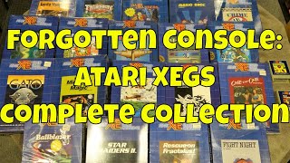 Forgotten Game Console ATARI XEGS Complete Game Collection [upl. by Kieffer470]