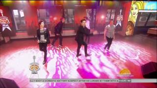 Midnight Red Performs on The Today Show Live 3 Oct 2014 [upl. by Hcurab]