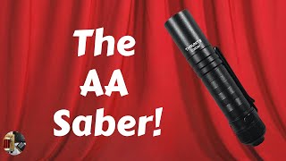 ThruNite Saber Single AA14500 EDC Flashlight Review [upl. by Derej]