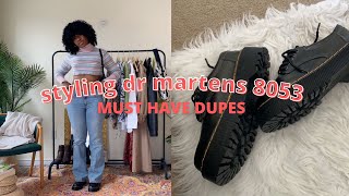 styling the BEST dr martens quad 8053 dupes  WATCH THIS BEFORE YOU BUY [upl. by Aleel]