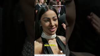 Yailin habla del color de sus Ojos en los premios Latín Grammy yailin viralvideo viralshort [upl. by Karna]