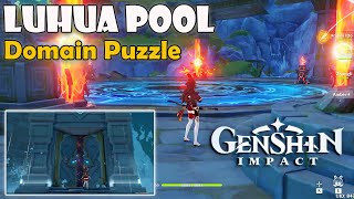 Genshin Impact  Cara Buka Luhua Pool Domain Puzzle  Hidden Palace of Guizang Formula [upl. by Eudoca52]