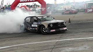 Drift BMW e21 2jz 30 760HP Marek Wartałowicz DMP Driftingowe Mistrzostwa Polski Autodrom Bemowo [upl. by Ellerad610]