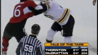 Thornton vs McGrattan Nov 3 2007 [upl. by Ahsiat]