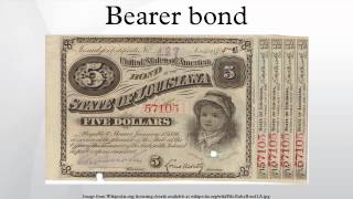 Bearer bond [upl. by Rezeile]