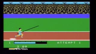 The Activision Decathlon  MSX [upl. by Nivlac]