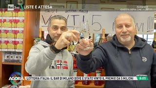 Premio di 5 Milioni a Milano  Agorà 08012025 [upl. by Sad843]