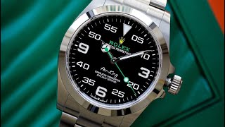 Rolex Air King Watch  review [upl. by Lorsung831]