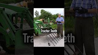 Tractor Teeth tractor welding farm diy ranch tractorvideo tools [upl. by Nerak466]