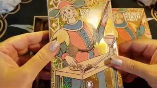 GOLDEN WIRTH TAROT  RESENHA Português  Brasil  Review [upl. by Ditter]