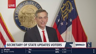 Hear what Georgia Secretary of State Brad Raffensperger has to say about the 2024 general election [upl. by Pascoe245]